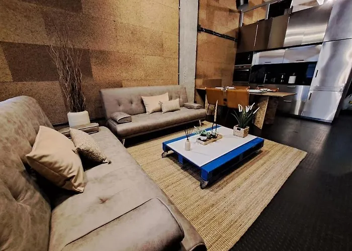 Vibescoruna - Loft Industrial Comercio * 拉科鲁尼亚